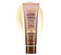 Gradual Self-Tanning Lotion, Gradual Tan Moisturiser, Glow + Firming Tanning Moisturiser, Hydrating Sunless Tanner for Face & Body, Easy Wash-Off Bronzing Lotion, Fair - Dark, 100ml