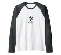 Graduate 2036: Future Scholar Tree for Kids Raglan Baseball Tee, Men, Dark Heather/White, XXL