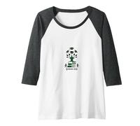 Graduate 2036: Future Scholar Tree for Kids Raglan Baseball Tee, Women, Dark Heather/White, XL