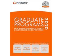 Graduate Programs in the Biological/Biomedical Sciences & Health-Related Medical Professions 2020