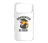 GRADUATED AS DUCK Funny AF Graduation Cap Gown Meme Case for iPhone 17 Pro Max