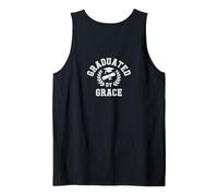 Graduated By Grace Christian Faith Message Tank Top