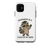 Graduated Class of My Own Raccoon Student Case for iPhone 11