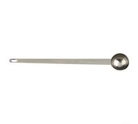 Graduated Coffee Spoon Long Handle Stainless Steel Measuring Tool for Barista Espresso Milk Shake Stirring 25mm(15ml)
