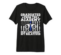 Graduated from The Academy Police Premium T-Shirt