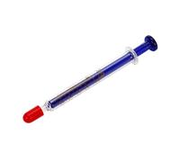 Graduated Glass Syringe 1ml Luer Slip Tip Lab Sampling Injector Pipette-10Pcs