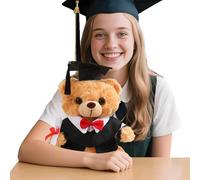 Graduated Promo 2025, Plush 25 cm, Soft Toy with Hat and Robe Commemorative Gift for High School Girls Promo 2025