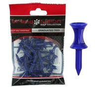 Graduated Tees Unisex The Golfers Club Blue Plastic (1.5 Inch X 30) Golf Tee, Blue, 18mm EU