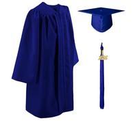 GraduatePro Kids Graduation Cap and Gown with 2026 Tassel Child Nursery Preschool Kindergarten Toddler Costume Outfit Set Royal 30=112-130
