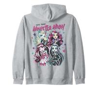 Graduates of Monster High - Draculaura Frankie Lagoona Clawdeen Zip Hoodie