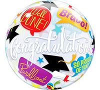 Graduation Accolades 22"/56Cm Bubble Balloon