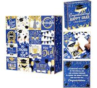 Graduation Advent Calendar Gift Box 16 Days Fill It Yourself Empty Gift Box Calender Graduation Countdown 2026, fo DIY Empty