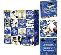 Graduation Advent Calendar Gift Box 16 Days Fill It Yourself Empty Gift Box Empty DIY Graduation Countdown Calender 2026, for Graduates Her Him High School College