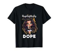 Graduation Black Girl Magic Unapologetically Dope Afro Grads T-Shirt