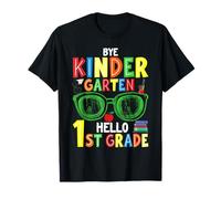 Graduation Bye Kindergarten Hello 1st Grade Back to School T-Shirt