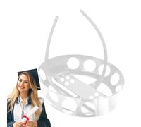 Graduation Cap Headband - Grad Cap Headband Insert | Adjustable Grad Remix Secures | Hairstyle Graduation | Holder for Adults High School