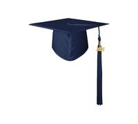 Graduation Cap Headband, Graduation Cap Hats 2025 Props Adults with Tassel Shiny School Preschool Summer High School College Kids Costume, Navy, One Size