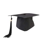Graduation Cap Headband, Graduation Cap Hats Props 2025 Preschool with Tassel Shiny Adults Summer High School College School Kids Costume, Black, One Size