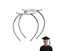 Graduation Cap Holder Headband, Upgraded Insert Hair Band for Mortarboard Stability, Non-Slip Headwear for Women and Teens, Graduation Ceremony Accessories