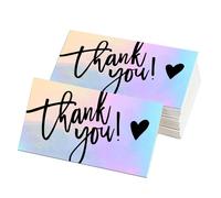 Graduation Cards - Appreciation Notes Set, Message Inserts 50 Packs | Blank Thank You Stationery for Teachers, Mentors, Coaches, Colleagues, Employees, Students, Recognize