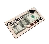Graduation Cards Money Holder, Graduation Money Holder for Cash - Wooden Graduation Card Box, Congratulations Accessories for Senior College University HIS HISS HISS