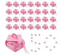 Graduation Ceremony Candy Box | 50 x College Beanie Boxes with Treats, Souvenir Doctoral Hat Decoration for Study Events Memorable Class Gift