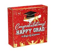 Graduation Countdown Box | Self-Fillable 2026 to Assemble | Empty Countdown Calendar for Graduates, for Bachelor, College, High School Party & Celebration
