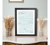 Graduation Gift - Baz Luhrmann Wear Sunscreen Class Of '99 Print