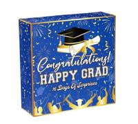 Graduation Gift Box, Countdown 16 Day Set, Assembly Celebration System Kit Module, Sturdy Paperboard Structure Layer Build, Modern Event Design Style, Party Ceremony Use
