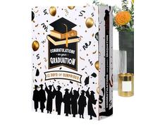 Graduation Gift Box Countdown Calendar - Empty 12 Days Uni-que Celebration Gift Box For Graduates, Countdown To GraduationDay, Personalized Keepsake For Students, Friends