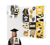 Graduation Gift Box Countdown Calendar, Empty 12 Days Unique Celebration Gift Box for Graduates, Countdown to Graduation Day, Personalized Keepsake for Students, Teachers, Friends