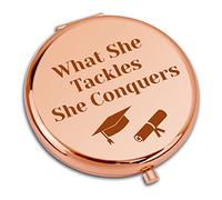 Graduation Gift for Her Compact Makeup Mirror for Student Girls Friends Inspirational Graduation Gifts for Nurse Doctor Lawyer College Daughter Folding Makeup Mirror for Niece