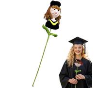 Graduation gift for her him emotional support gift Handmade Crochet Knitted Doll Nursery, High School, University, Masters, or PHD Graduation Gifts (A1)