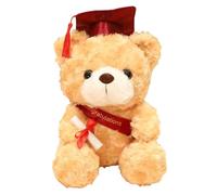 Graduation Gift Stuffed Bear,Stuffed Graduation Bear with Black Cap - Animal with Grad Cap, for Middle High School University College Graduates