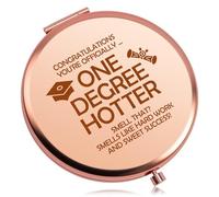 Graduation Gifts for Her Compact Makeup Mirror College Graduation Gifts for Girl Best Friend Sister Daughter Graduate Congratulation Present for Her Bachelors Masters Degree Gift Folding Makeup Mirror