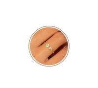Graduation Gifts for Her, Graduation Gifts Class of 2025 Gift Initial Ring Gold Rings for Women with Letter A-Z High School College Senior Middle Masters Degree Phd Graduate Gift for Daughter Nurse