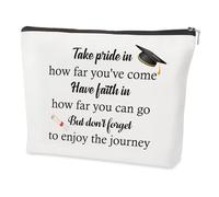 Graduation Gifts for Her Year 6 11 School Leavers Presents Leaving Primary School Inspirational Makeup Bag Gifts Ideas for Students Daughter Sister Friend Girlfriends Nurse Granddaughters