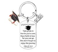 Graduation Gifts for Him Her Graduation Keyring Class of 2025 Gifts Take Pride in How Far You Have Come 2025 Inspirational Gifts Graduation Present for High School College Students Graduate Gifts