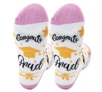 Graduation Gifts, Funny Class of 2025 Gifts Socks, Best Graduation Gift Printed stockings for Friends College Student Her/Him Masters School Leavers Y8BYWZ