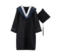 Graduation Gown and Cap for Adults Unisex Hat Matte Bachelor University Party Robe Stole Outfit Set Women Men Graduation Costume Outfit Set for University Bachelor High School Ceremony White