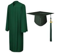 Graduation Gown Set - Matte Graduation Gown and Cap Tassel Set - for College High School Graduates, Judge Robe Costumes, Choir Robes for Church