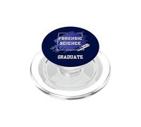 Graduation Graduated Forensic Science Degree University PopSockets PopGrip for MagSafe