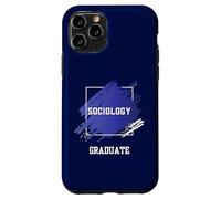 Graduation Graduated Sociology Degree University Student Case for iPhone 11 Pro