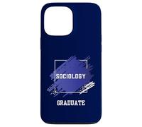 Graduation Graduated Sociology Degree University Student Case for iPhone 13 Pro Max