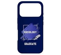 Graduation Graduated Sociology Degree University Student Case for iPhone 17 Pro