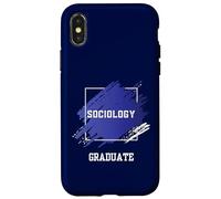 Graduation Graduated Sociology Degree University Student Case for iPhone X/XS