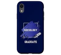 Graduation Graduated Sociology Degree University Student Case for iPhone XR