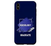 Graduation Graduated Sociology Degree University Student Case for iPhone XS Max