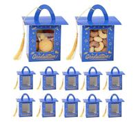 Graduation Hat Chocolate Box - 12-Piece Treat Container With Tassel - Grad partyCandy Boxes With Clear Window | Grad partyCupcake Boxes Are Designed To Enhance The Celebration Experience For Student
