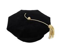 Graduation Hat For Adults Fancy Dress Accessory Adjustable Dressing Up Pros Perfect Cap With Tassel In Every Size 2026 College Ceremonies And Student Events Present (B#Black,One Size)